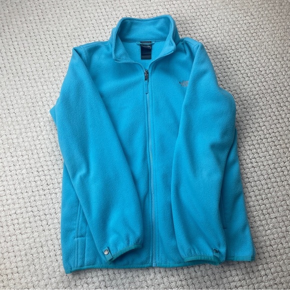 The North Face Jackets & Blazers - The North Face Turquoise Fleece Jacket
